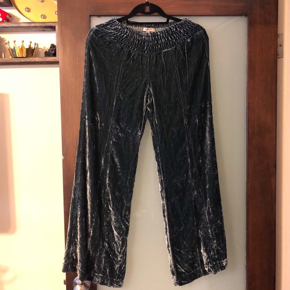 Free People Velour Pants